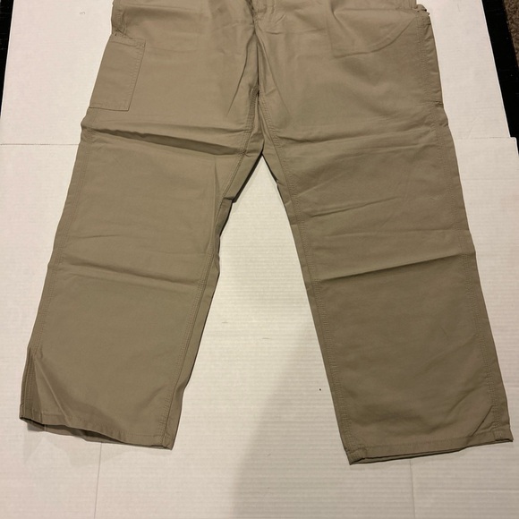 NWOT Carhartt Men’s 40x30 Loose Fit Canvas Utility Work Pant Tan B151-TAN - Picture 7 of 14